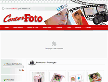 Tablet Screenshot of centerfotos.com